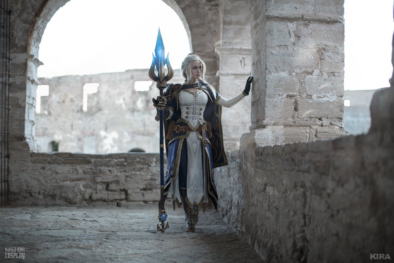 Illustration for article titled The Queen Of WarCraft Cosplay